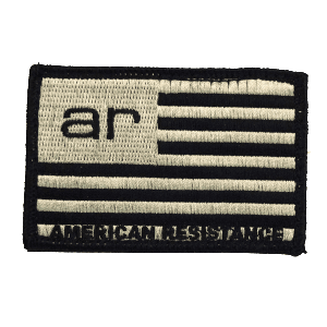 AMERICAN RESISTANCE FLAG PATCH VELCRO