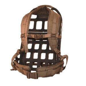 BACKPACK SUPPORT RACK FOLDING CHAIR COMBO