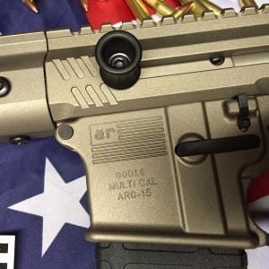 AMERICAN RESISTANCE AR15 RIFLE WITH GUN METAL GREY CERAKOTE