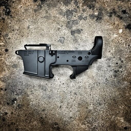 AMERICAN RESISTANCE AR 9MM LOWER RECEIVER WITH LAST ROUND BOLT HOLD OPEN LRBHO ACCEPTS GLOCK MAGAZINES