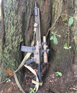 AMERICAN RESISTANCE CUSTOM CERAKOTE ON BURRIS SCOPE