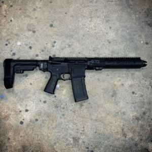 TAKEDOWN AR PISTOL 556/223 W/CRY HAVOC QRB AND LAW TACTICAL GEN3-M
