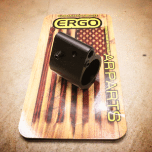 ERGO GRIP LOW PROFILE ADJUSTABLE GAS BLOCK .750 NITRIDE FINISH