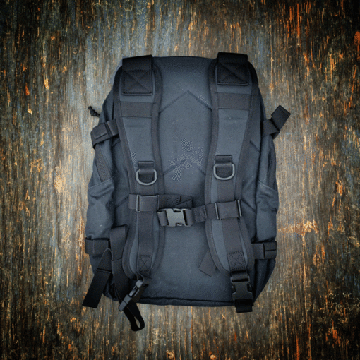 GREY GHOST GEAR "THROWBACK" BACKPACK BLK/GREY
