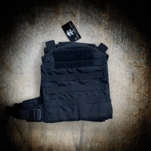 GREY GHOST GEAR MINIMALIST PLATE CARRIER BODY ARMOR CARRIER BLACK