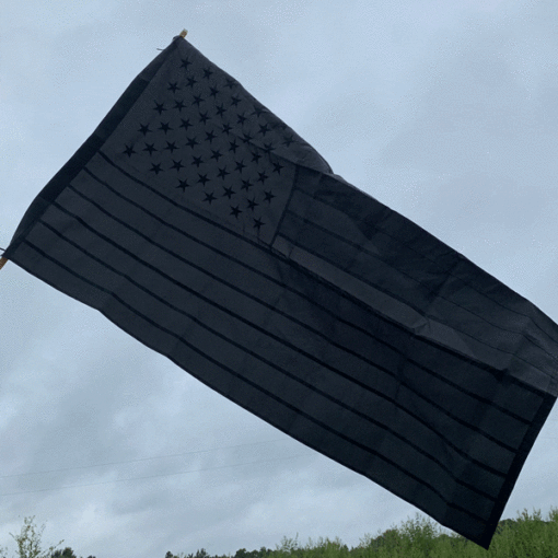 BLACK FLAG USA EMBROIDERED
