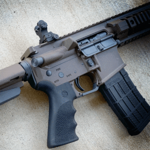 AMERICAN RESISTANCE AR15 PISTOL, CUSTOM CERAKOTE, CHROME LINED BARREL