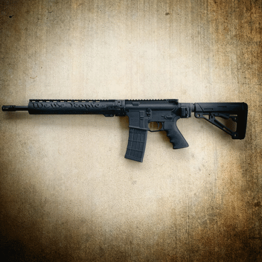AMERICAN RESISTANCE 16" 556/223 TAKEDOWN RIFLE WITH CUSTOM WE THE PEOPLE HANDGUARD