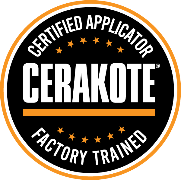 CERAKOTE FACTORY TRAINED AND CERTIFIED APPLICATOR LOGO