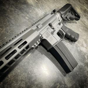 AR15 CUSTOM CERAKOTE RIFLE E-SERIES CONCRETE CERAKOTE WITH 16" BARREL.