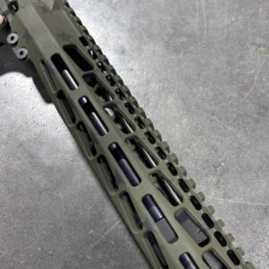 CUSTOM AR15 PISTOL, 556/223 10.3" BARREL, WITH CUSTOM FLAG CERAKOTE