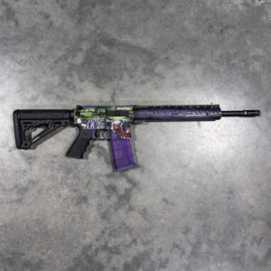 american resistance custom ar15 build with custom cerakote on sharps bros "jack" lower receiver.